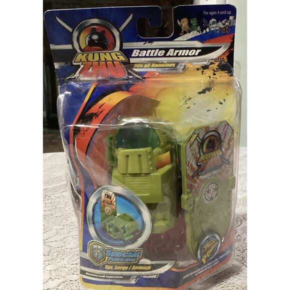 New Kung Zhu Battle Armor Special Forces Kung Zhu Sgt Serge Ambush - Picture 3 of 5